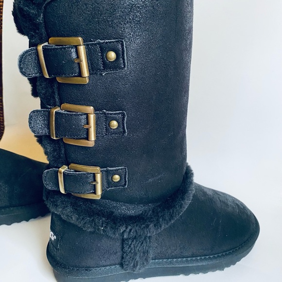 Black boots size 8 - Picture 5 of 10